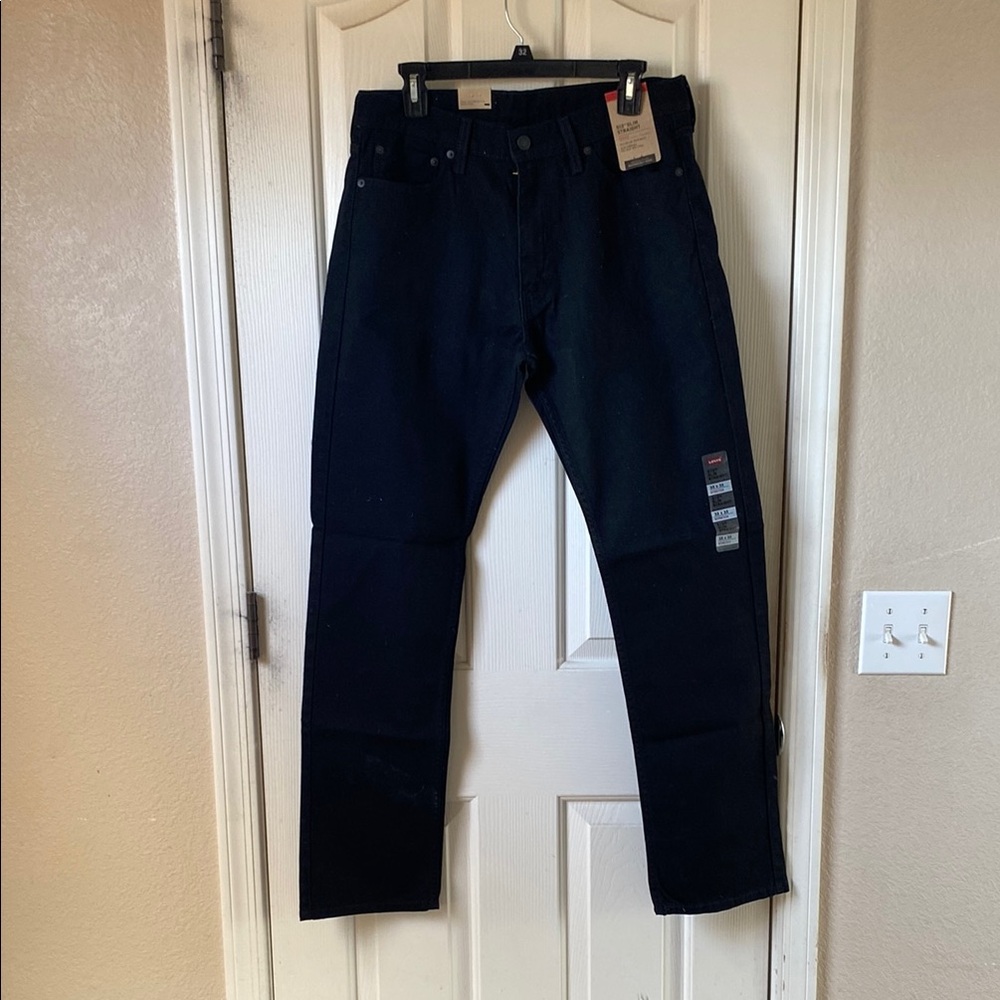 Levi’s 513 32x32 Slim Straight Black Jeans